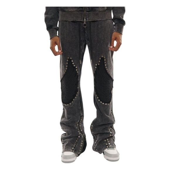 Gunzinii Sweatpants French Terry Mens Black GZ6006
